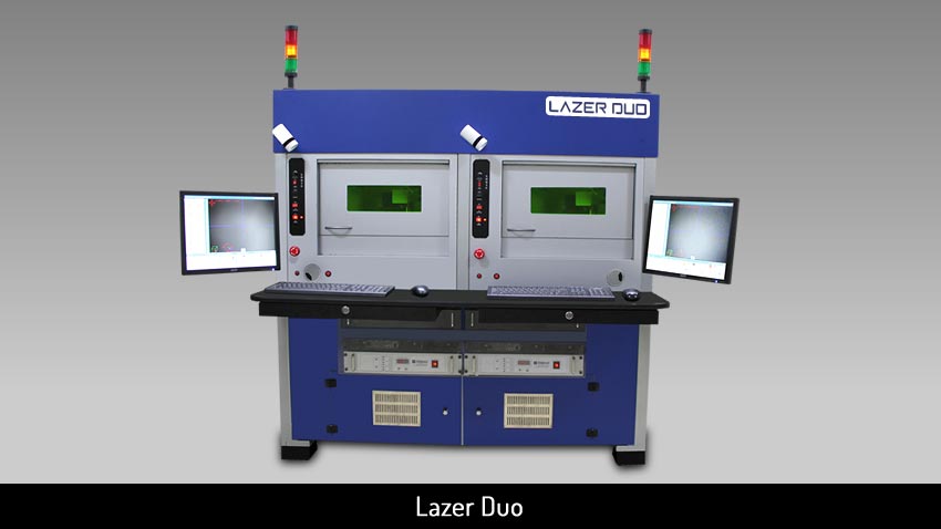 this is diamond sawing machine manufacturer, Lazer Duo front view