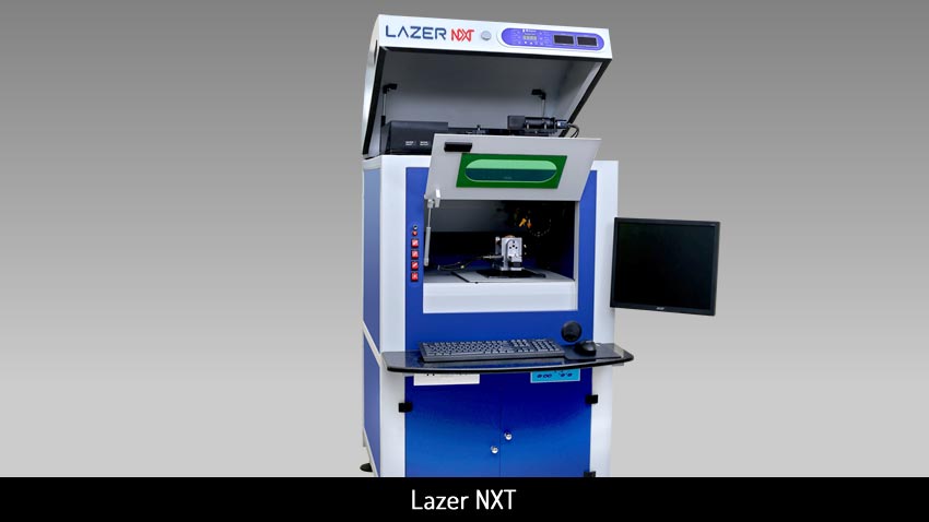 this is Compact diamond laser machine, Lazer NXT front view