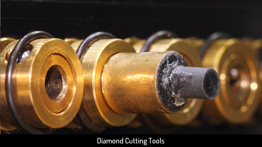 this is diamond 4P machine, Lazer Super 9 diamond cutting tools view